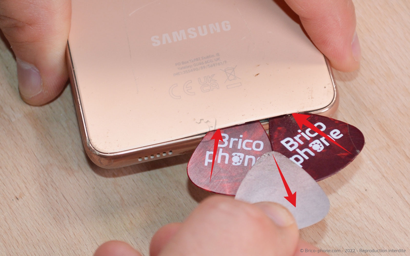 Comment changer la vitre arrière sur Galaxy A53 5G photo 2