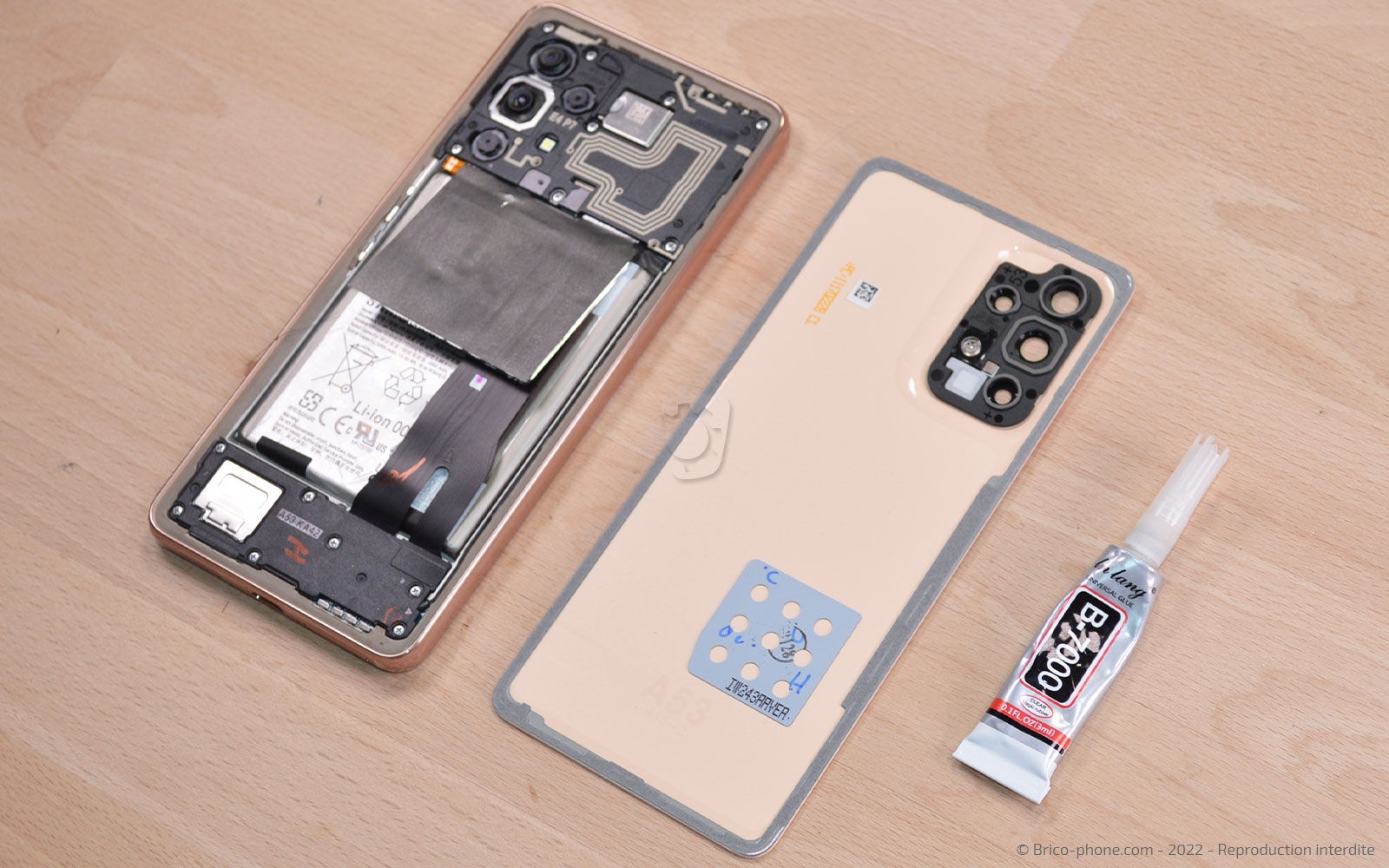 Comment changer le connecteur de charge sur Galaxy A53 5G photo 2