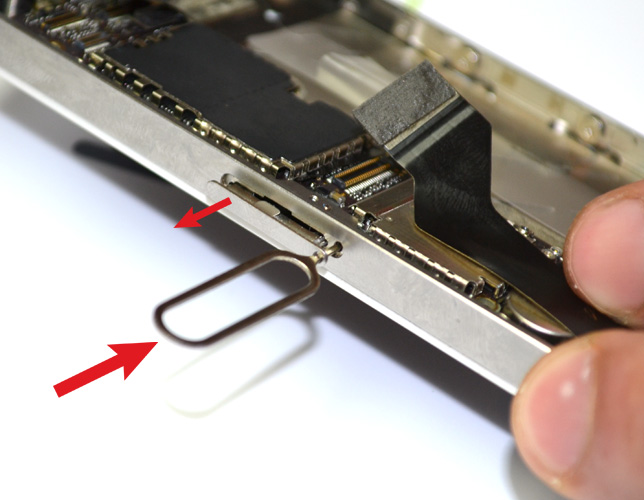 Changement de nappe bouton Power sur iPhone 4S photo 1