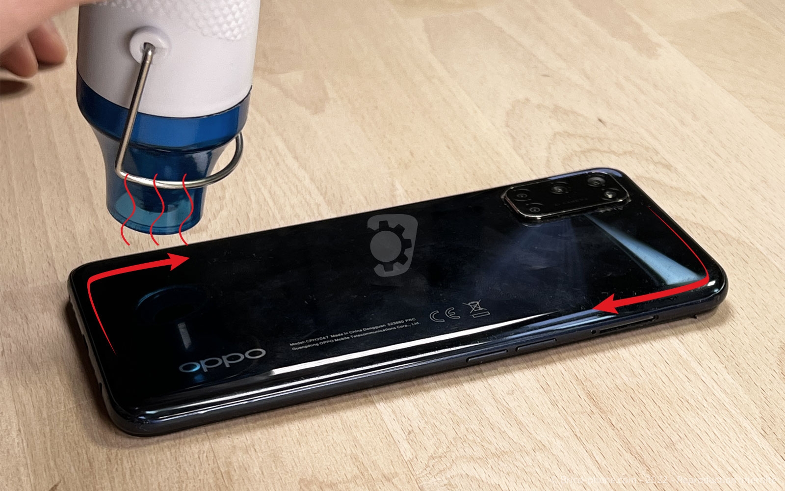 Comment changer la batterie du Oppo A72 ? sur A72 photo 2