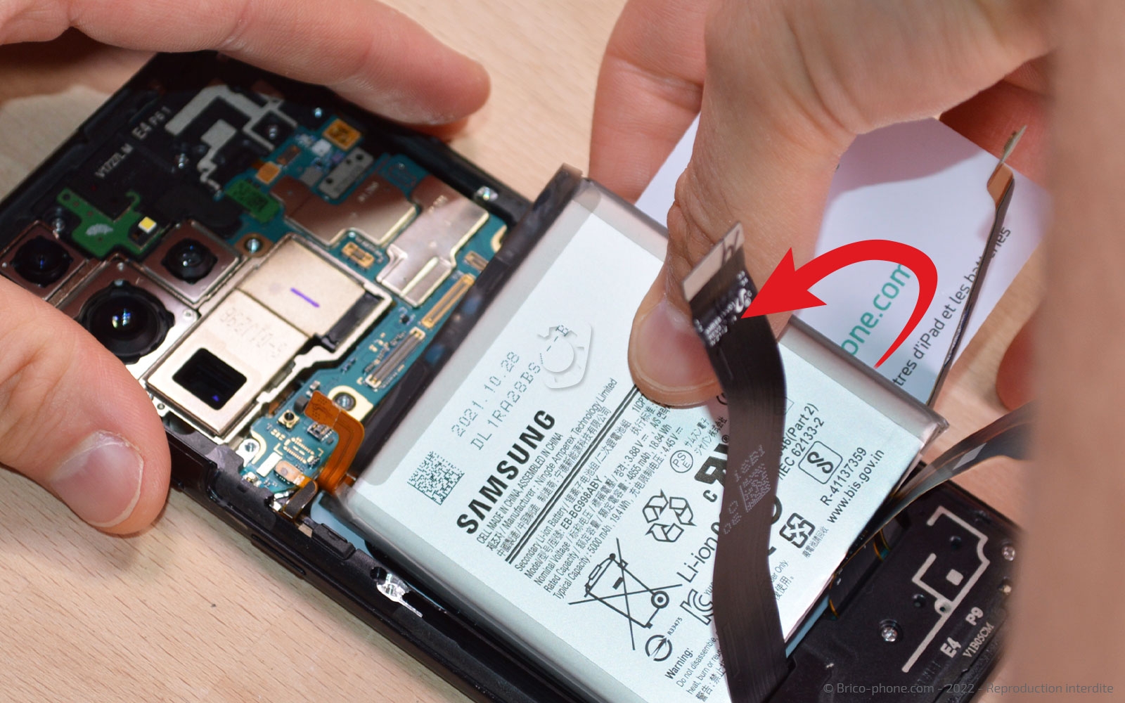 Comment réparer son Samsung S21 Ultra sur Galaxy S21 Ultra photo 3