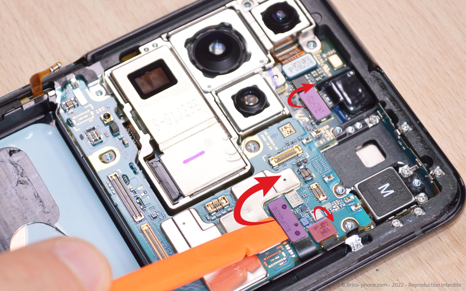 Comment réparer son Samsung S21 Ultra sur Galaxy S21 Ultra photo 3