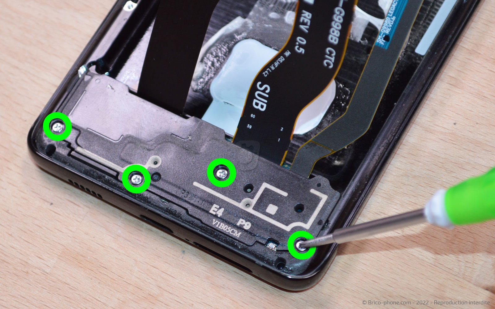 Comment réparer son Samsung S21 Ultra sur Galaxy S21 Ultra photo 1