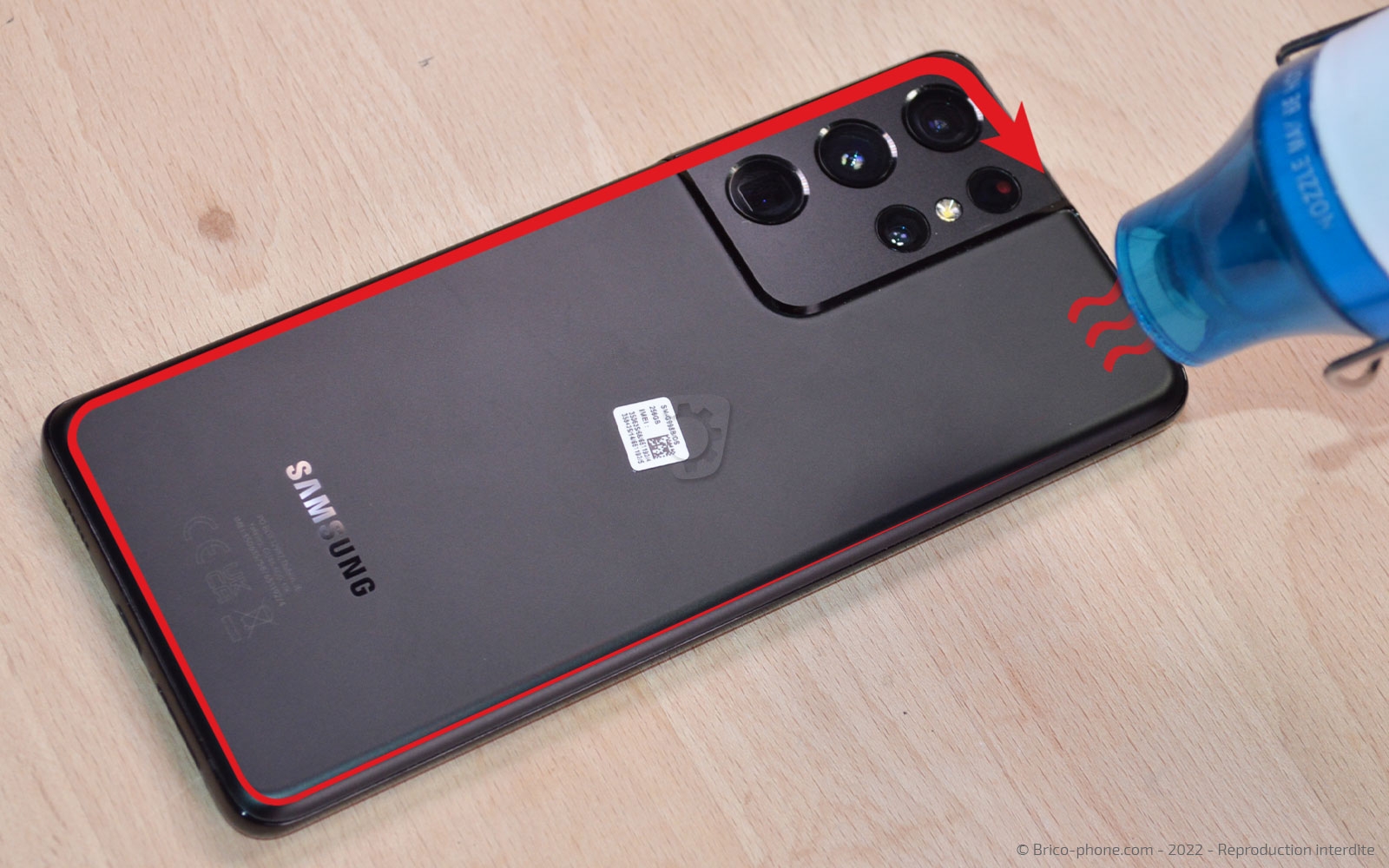 Comment remplacer le connecteur de charge sur Galaxy S21 Ultra photo 2