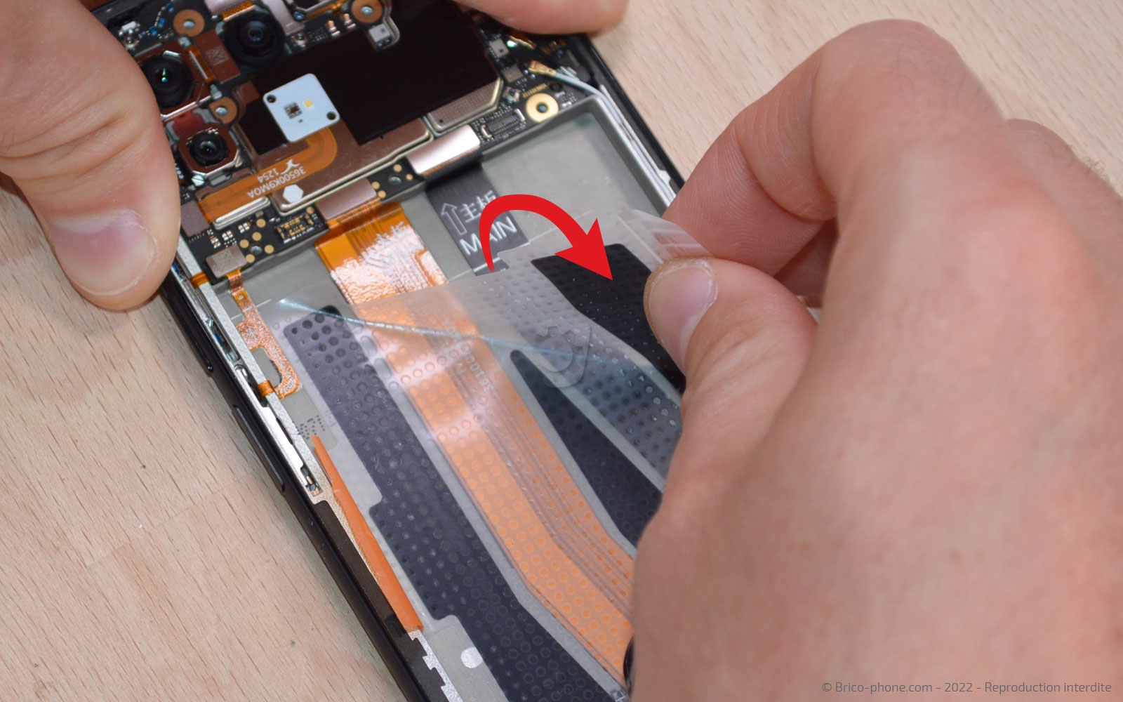 Comment remplacer le bloc écran sur Mi 11 Lite 5G photo 4