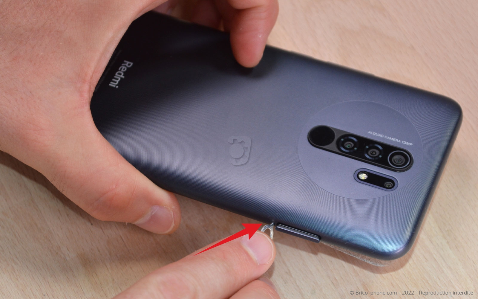 Comment changer la batterie sur Redmi 9 photo 1