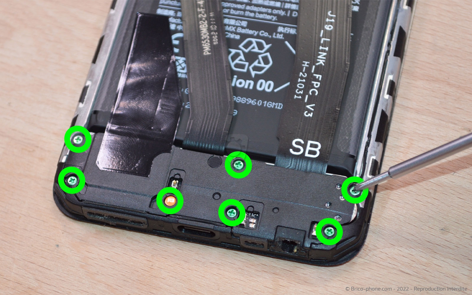 Comment changer le connecteur de charge sur Redmi 9 photo 1