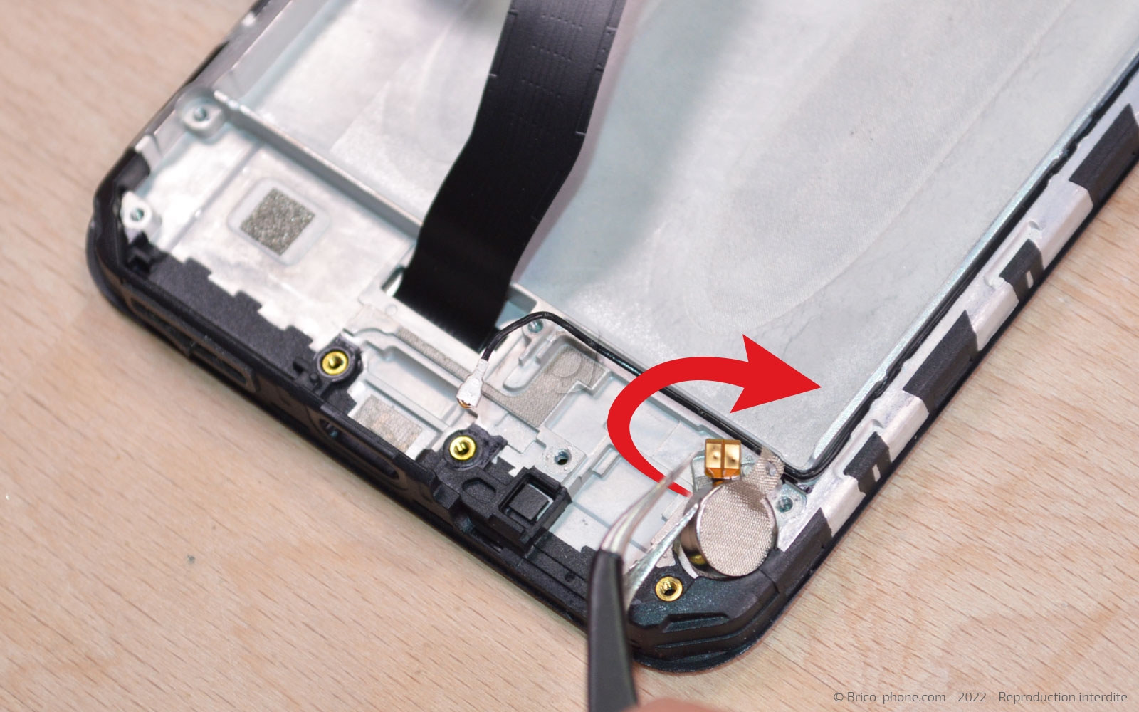 Comment remplacer l'écran complet sur Redmi 9 photo 2