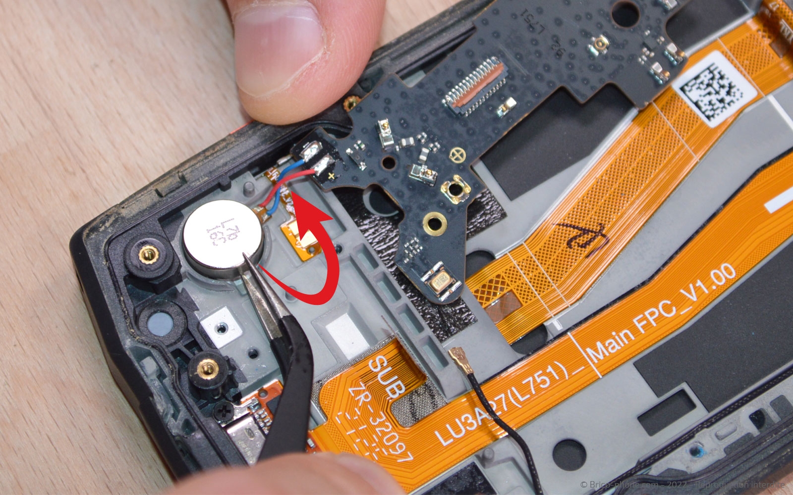 Comment changer le bloc écran sur Core-M5 photo 3