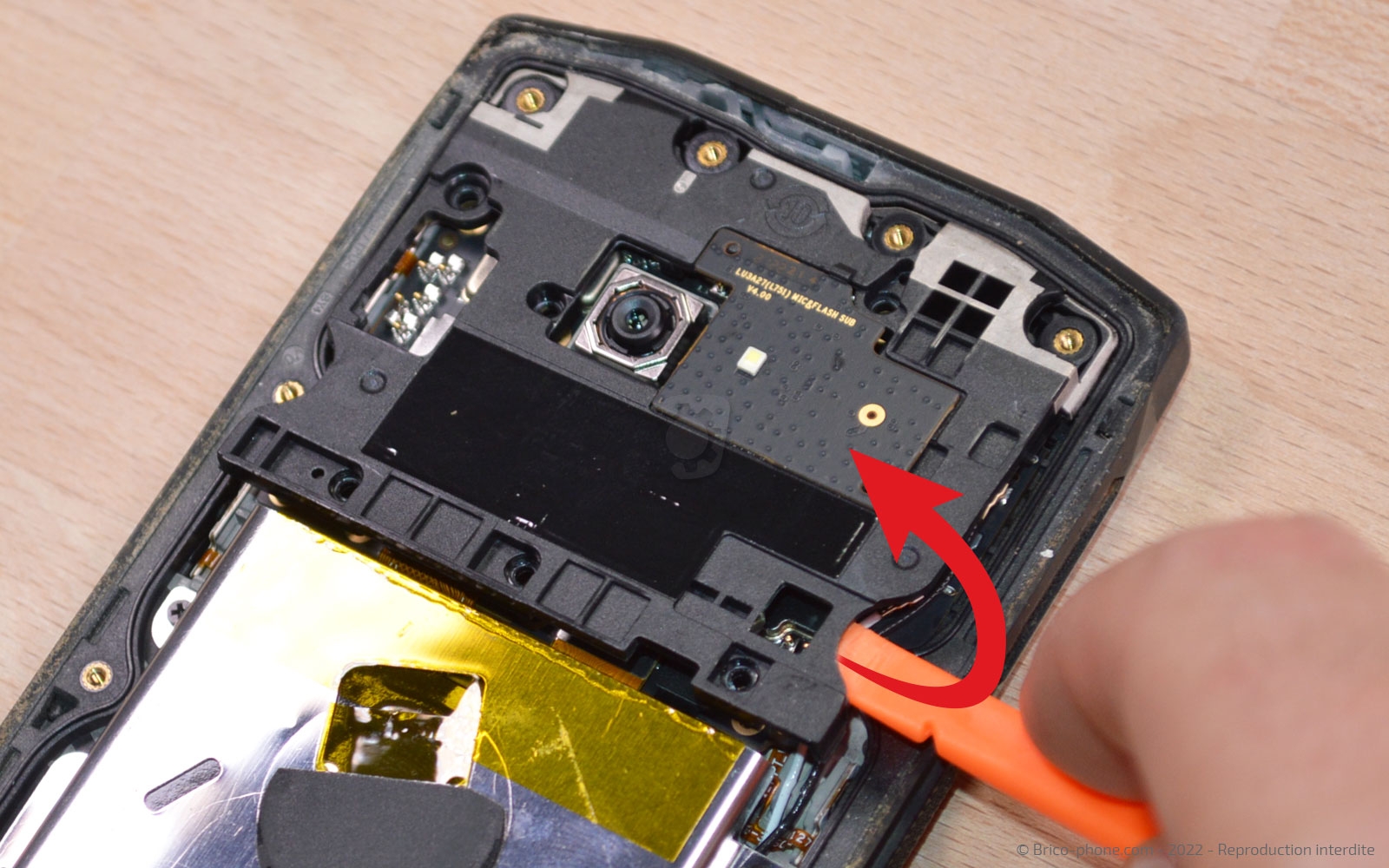 Comment changer la batterie sur Core-M5 photo 2