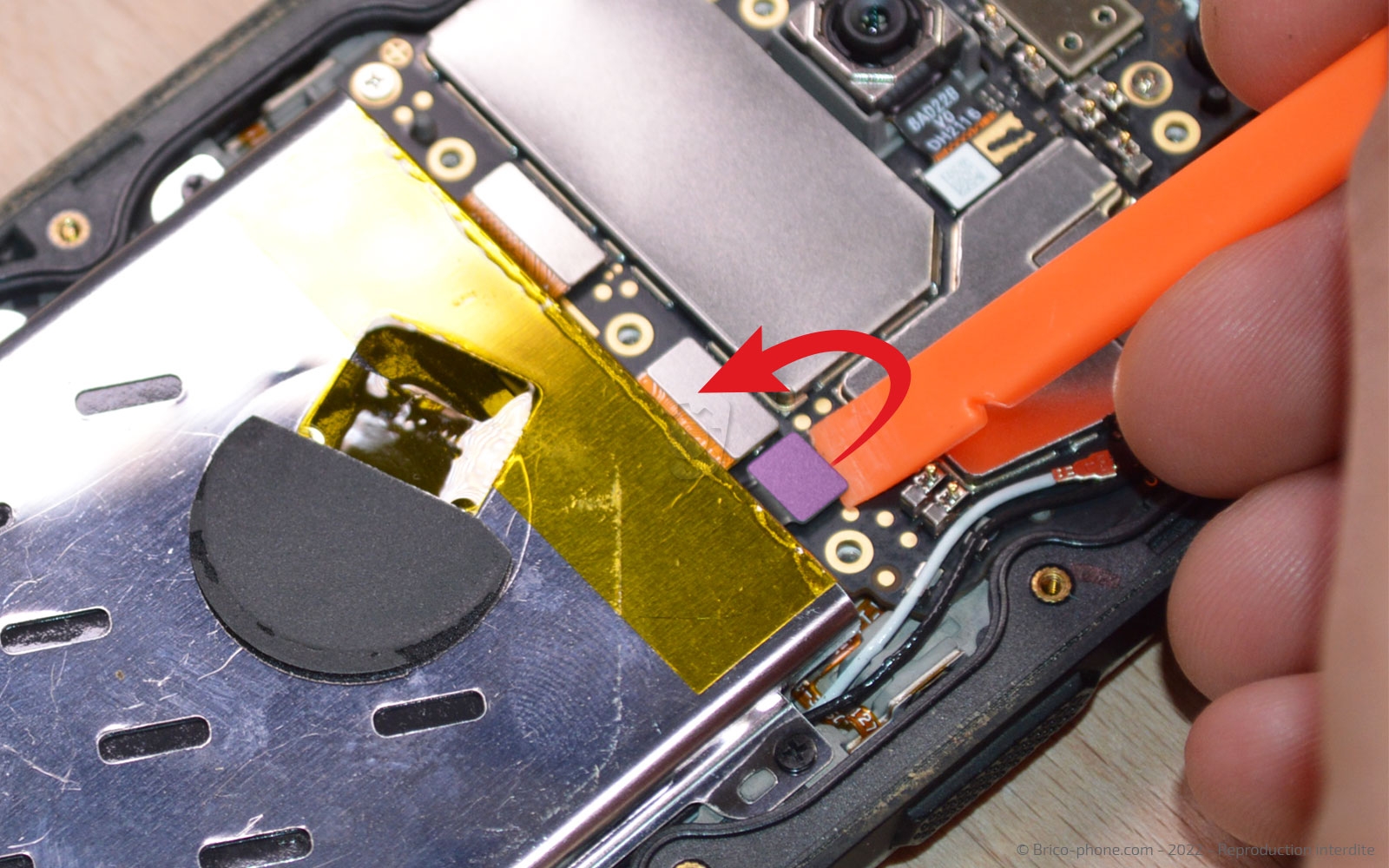 Comment changer la batterie sur Core-M5 photo 4