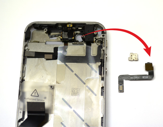 Changement de caméra avant Facetime sur iPhone 4S photo 1