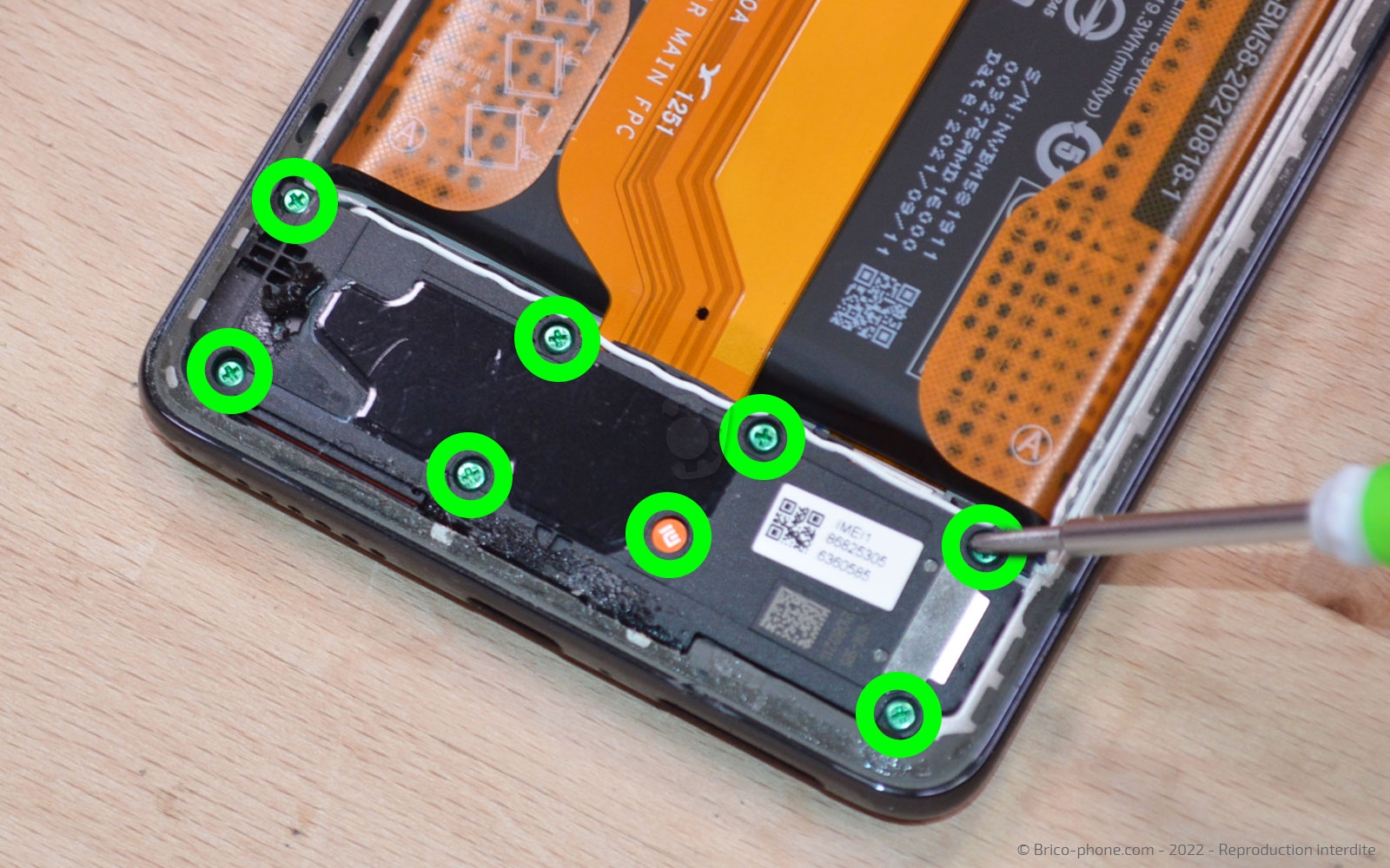 Comment réparer son téléphone sur 11T PRO photo 1