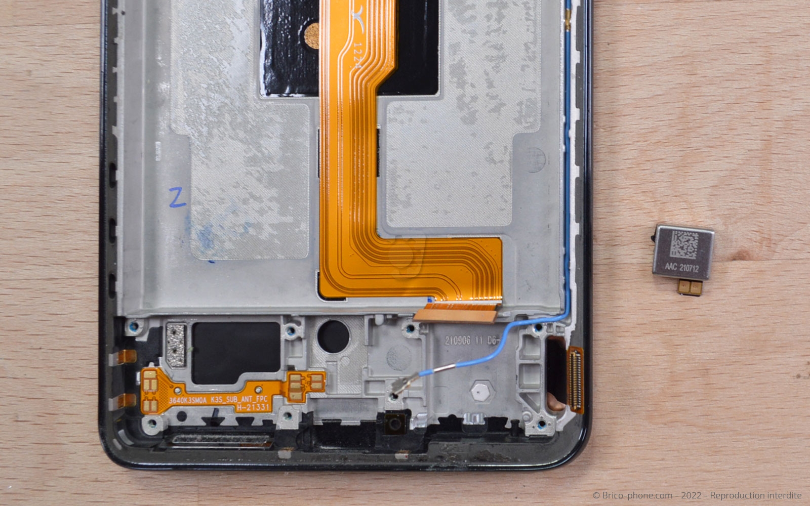 Comment réparer son téléphone sur 11T PRO photo 3