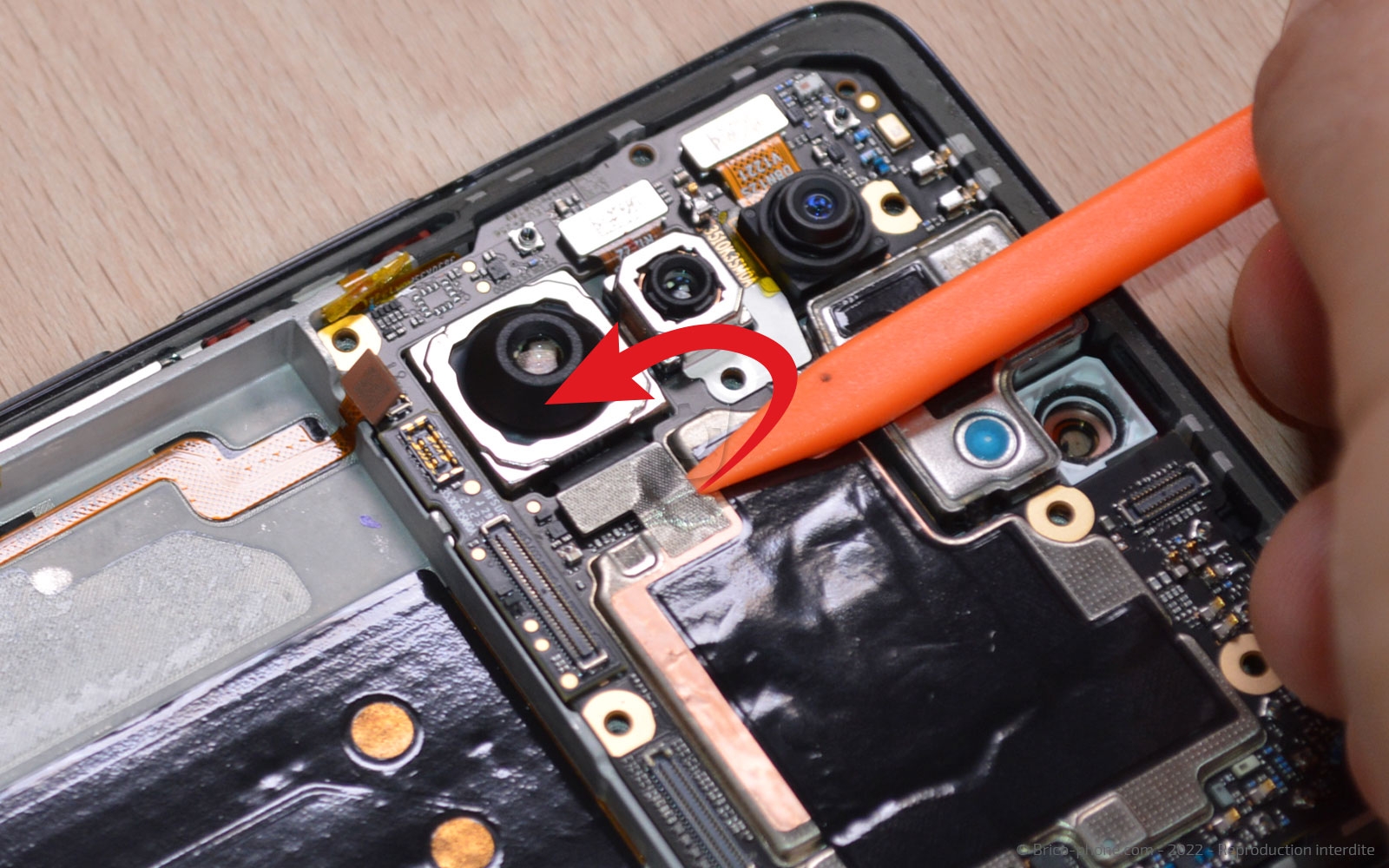 Comment réparer son téléphone sur 11T PRO photo 1