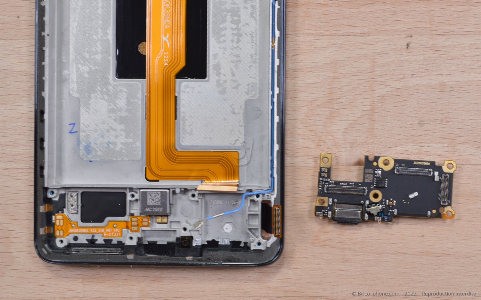 Comment réparer son téléphone sur 11T PRO photo 4