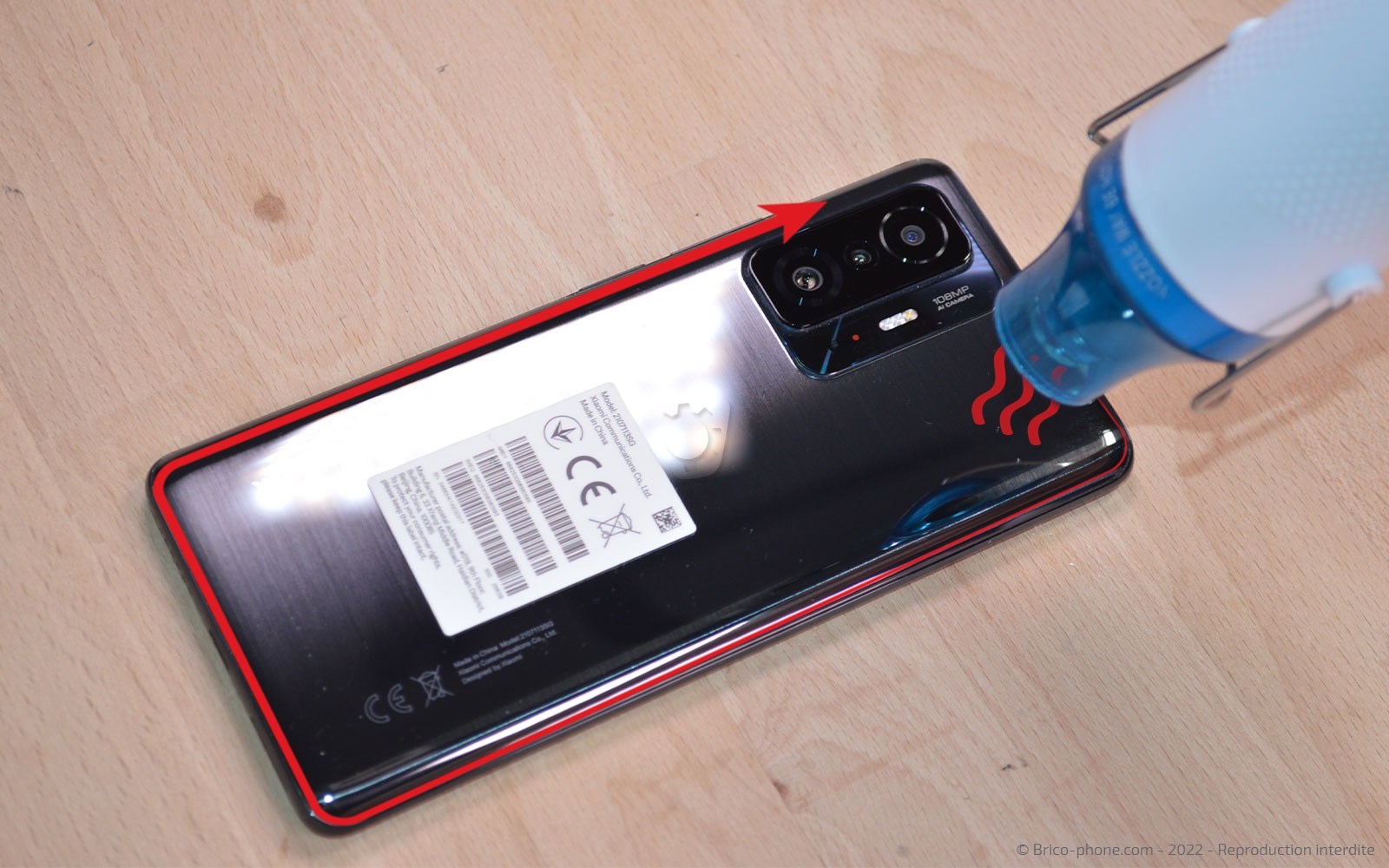 Comment changer la vitre arrière  sur 11T PRO photo 2