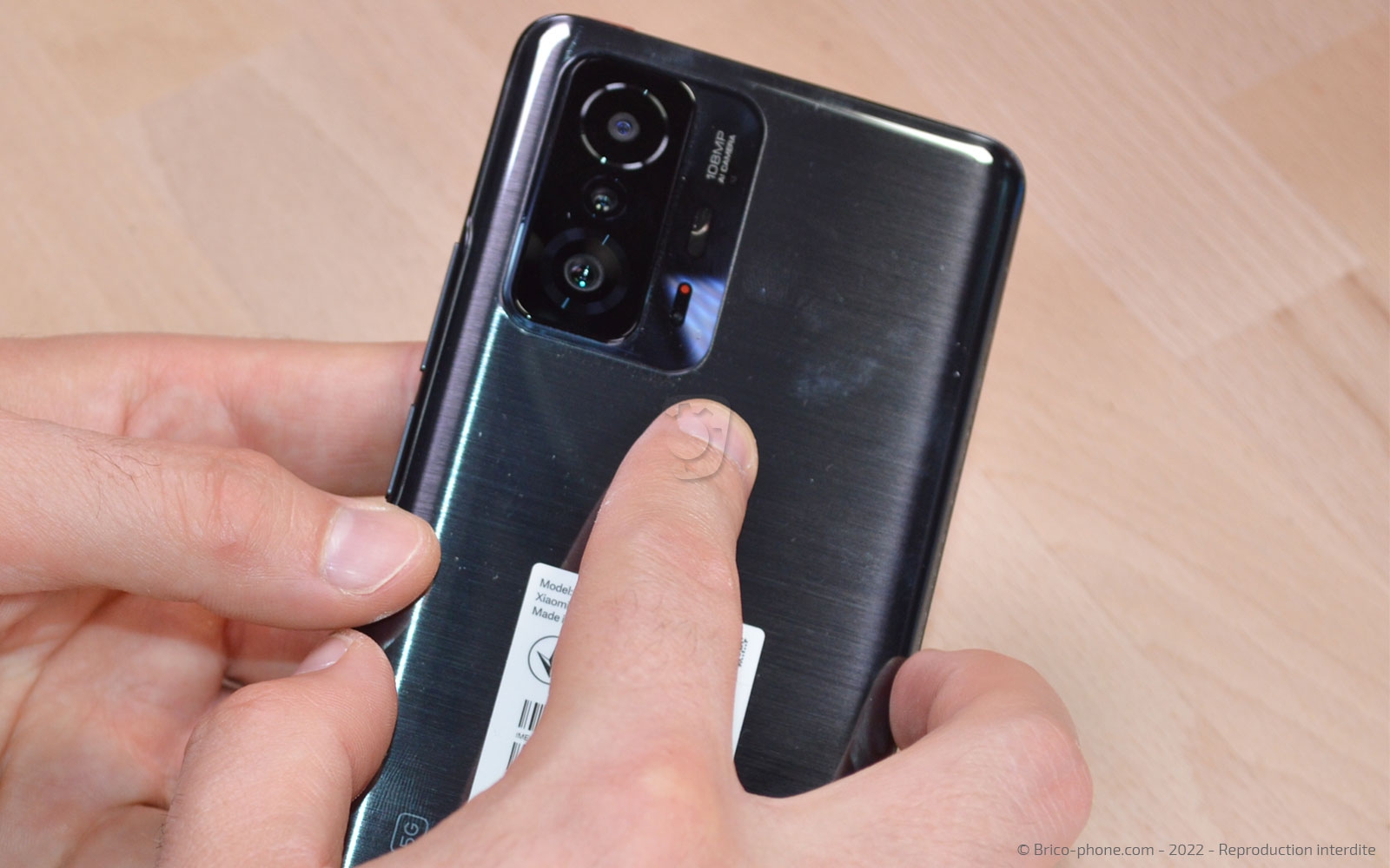 Comment remplacer l'écran seul (vitre + LCD) sur 11T PRO photo 2