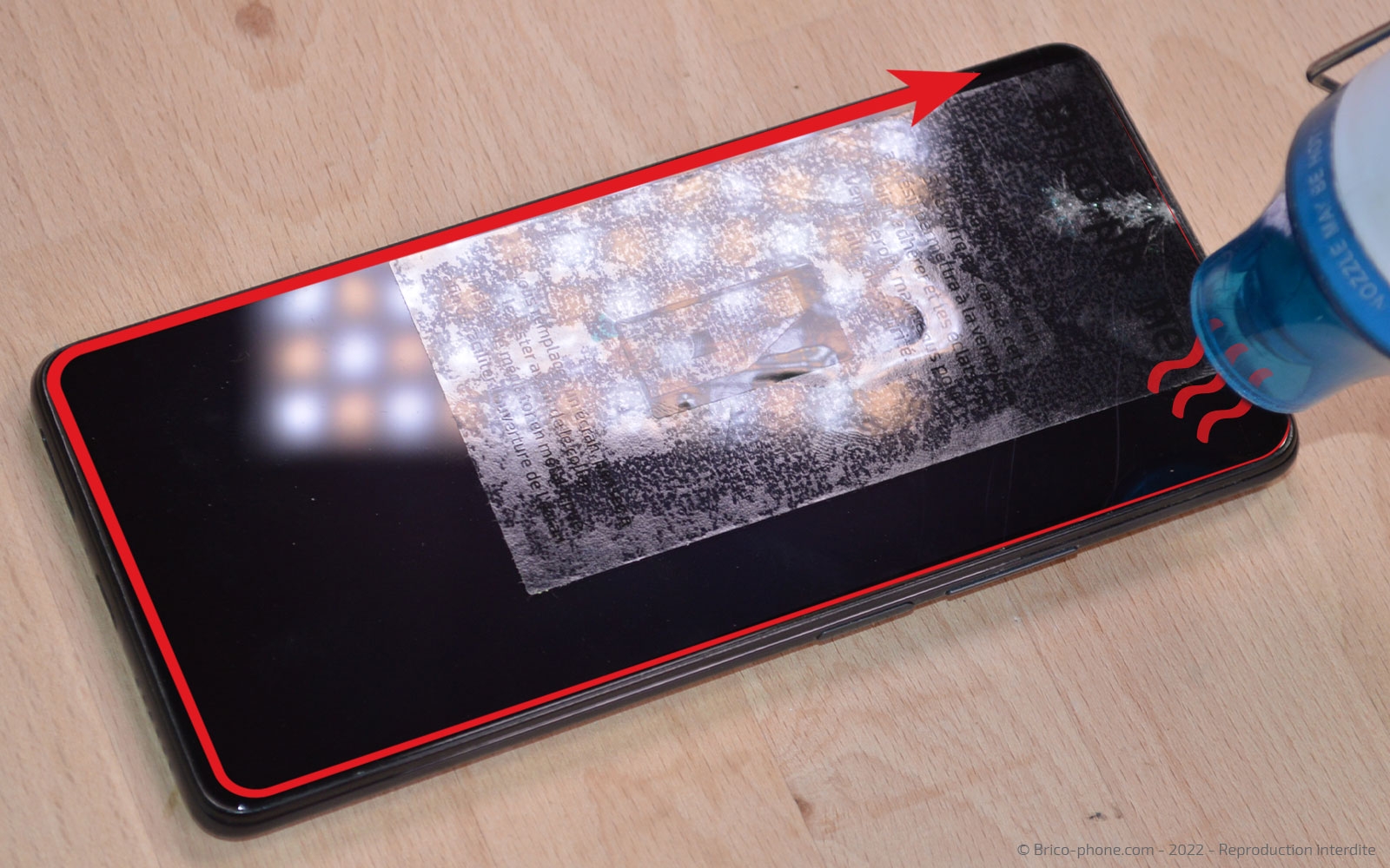 Comment remplacer l'écran seul (vitre + LCD) sur 11T PRO photo 3