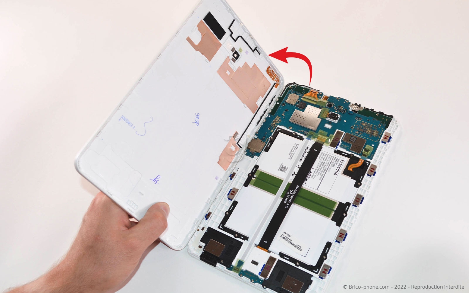 Comment réparer le bloc écran  sur Galaxy Tab A 10-1 2016 (SM-T580) photo 3