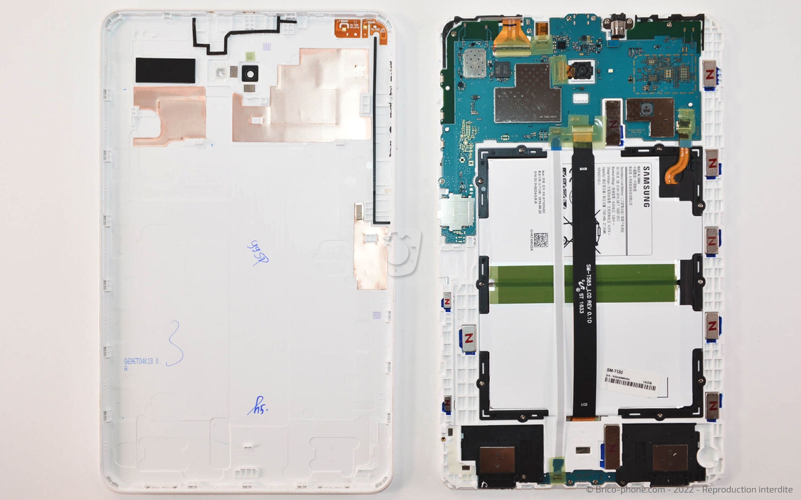 Comment réparer le bloc écran  sur Galaxy Tab A 10-1 2016 (SM-T580) photo 4