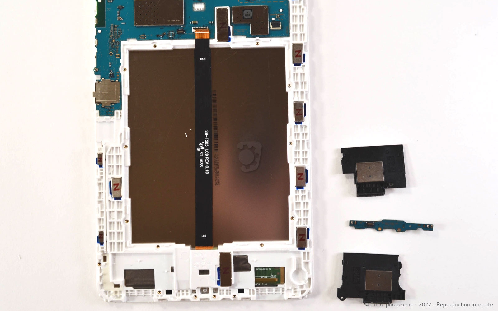 Comment réparer le bloc écran  sur Galaxy Tab A 10-1 2016 (SM-T580) photo 3