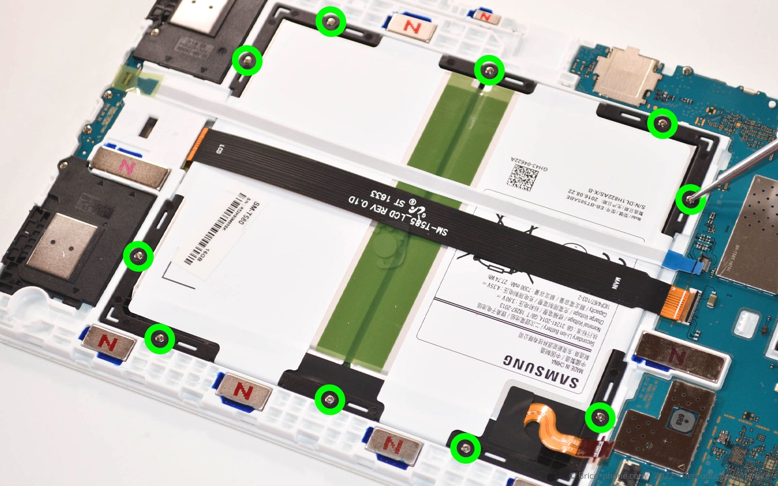 Comment réparer le bloc écran  sur Galaxy Tab A 10-1 2016 (SM-T580) photo 1