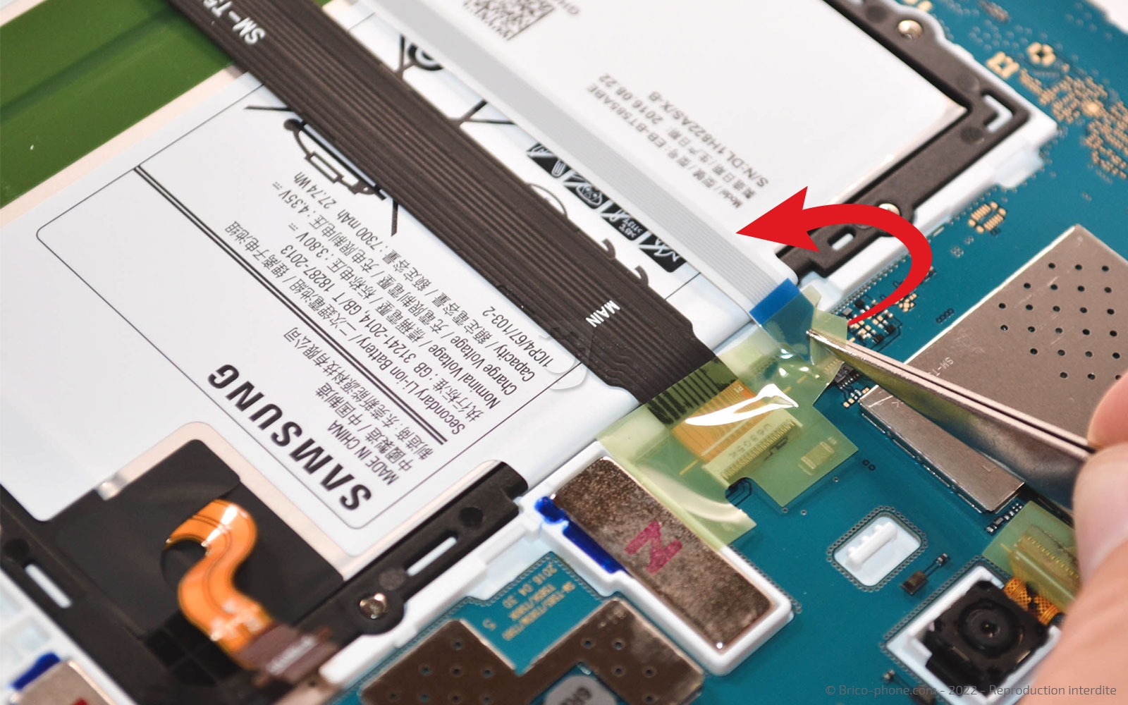 Comment changer la batterie sur Galaxy Tab A 10-1 2016 (SM-T580) photo 4