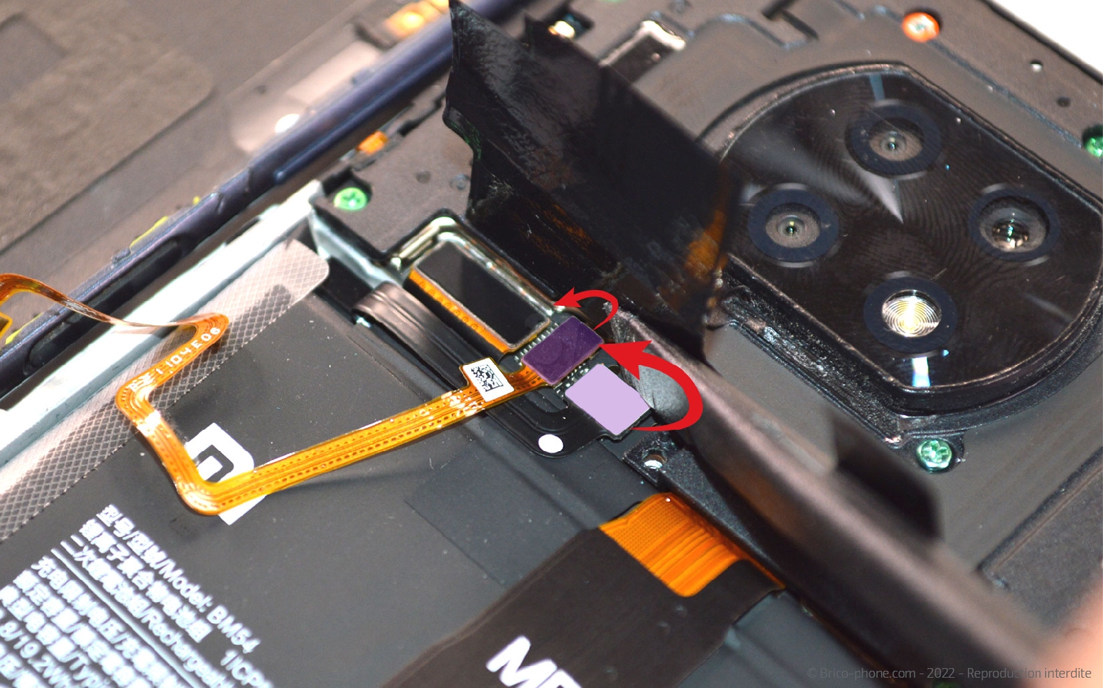 Comment changer la vitre et le LCD sur Redmi note 9T photo 3