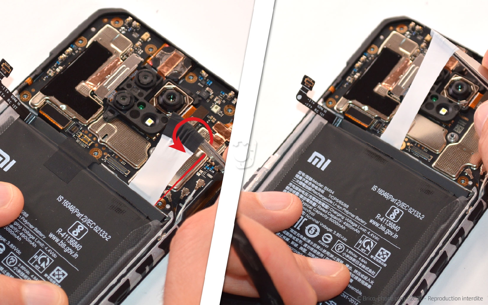 Comment changer le bloc écran sur Redmi note 9T photo 2