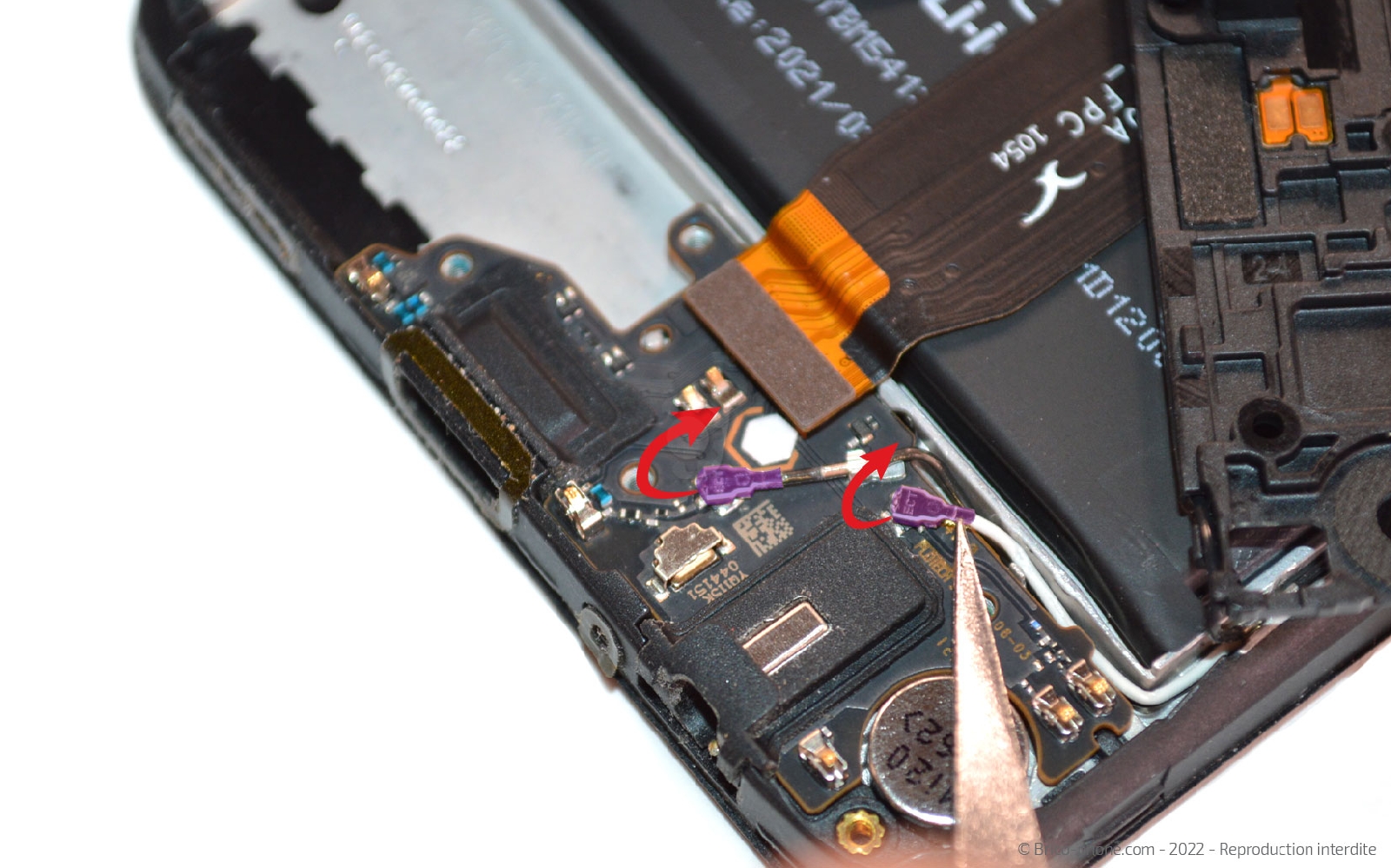 Comment changer le connecteur de charge sur Redmi note 9T photo 2