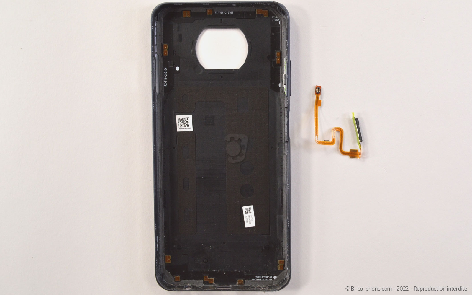 Comment changer la coque arrière  sur Redmi note 9T photo 2