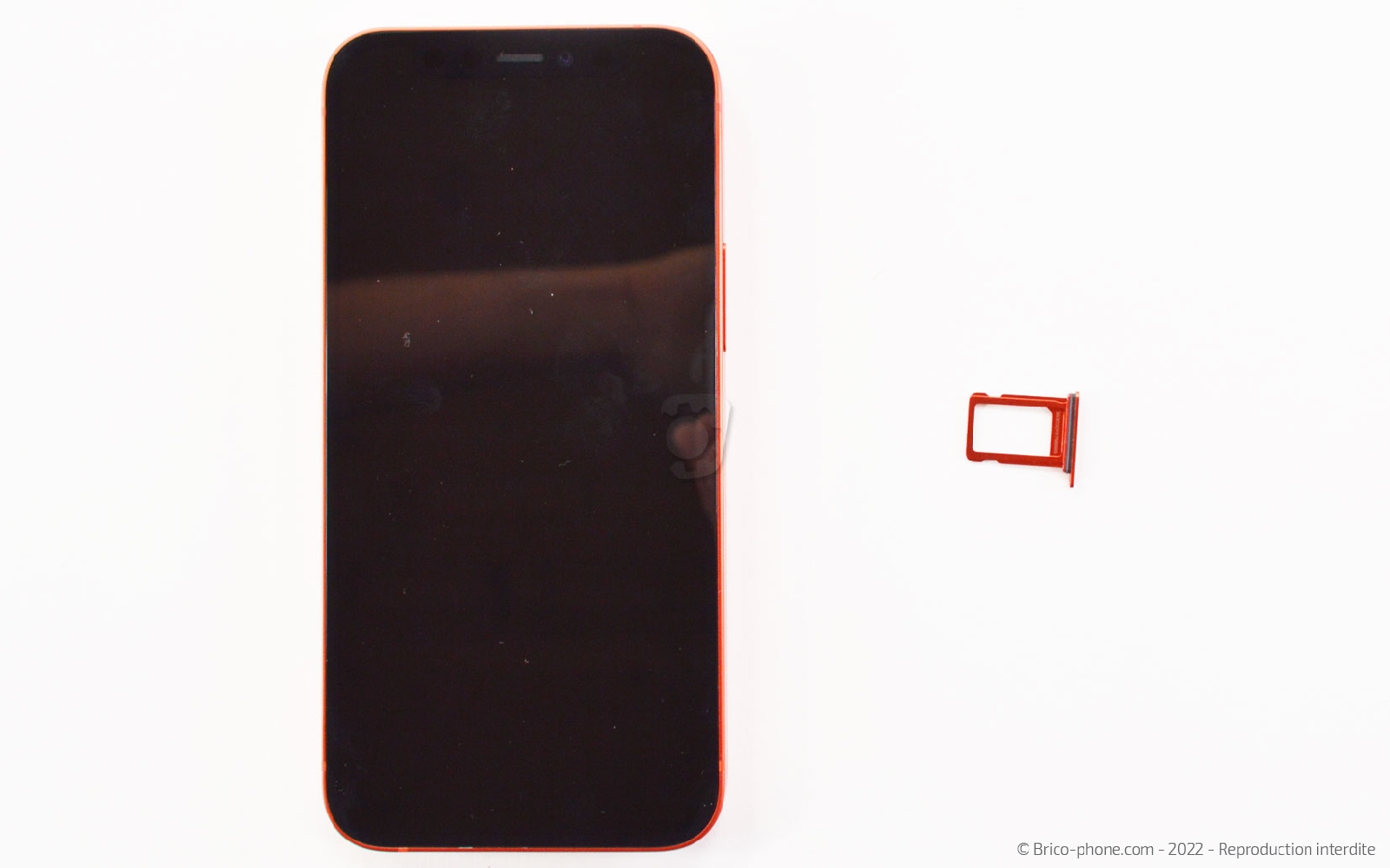 Comment remplacer la caméra Face ID  sur iPhone 12 Mini photo 4