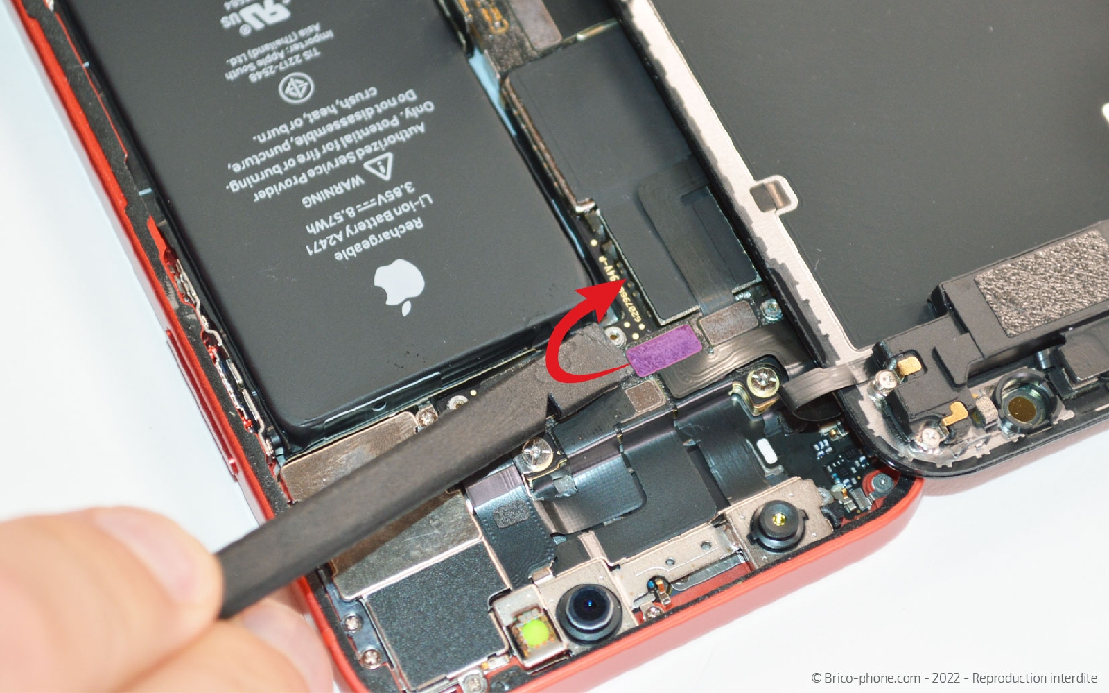 Comment remplacer la caméra Face ID  sur iPhone 12 Mini photo 1