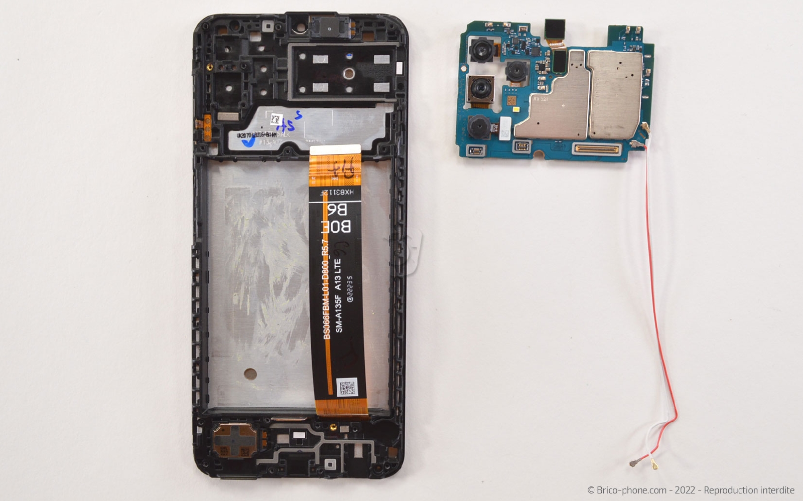 Guide de réparation sur Galaxy A13 photo 3