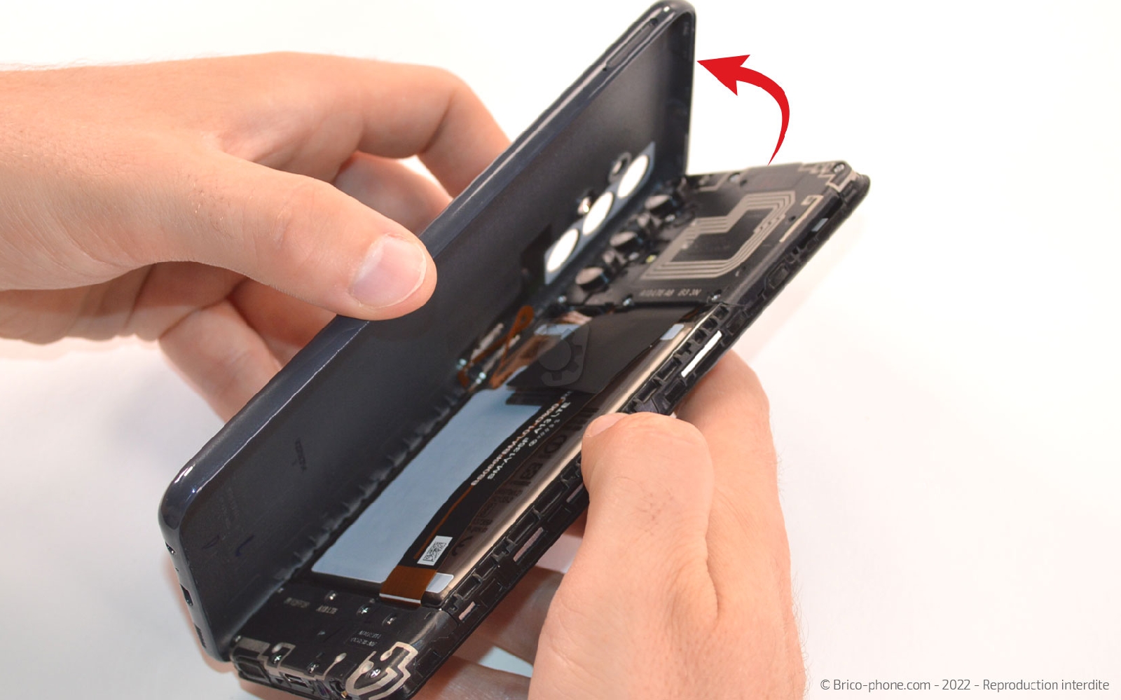 Comment changer le bloc écran sur Galaxy A13 photo 4