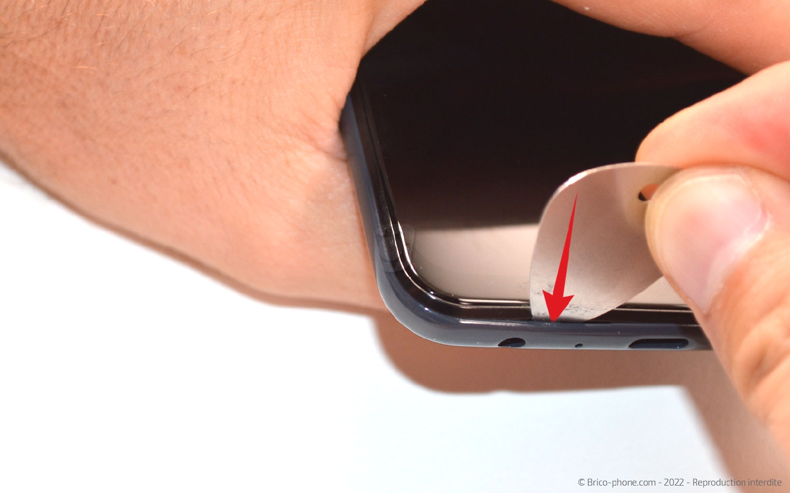 Comment changer la coque arrière sur Galaxy A13 photo 1