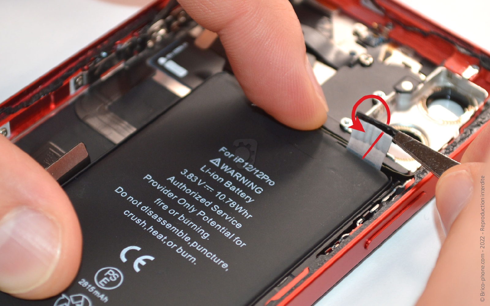 Comment remplacer la coque arrière sur iPhone 12 photo 3