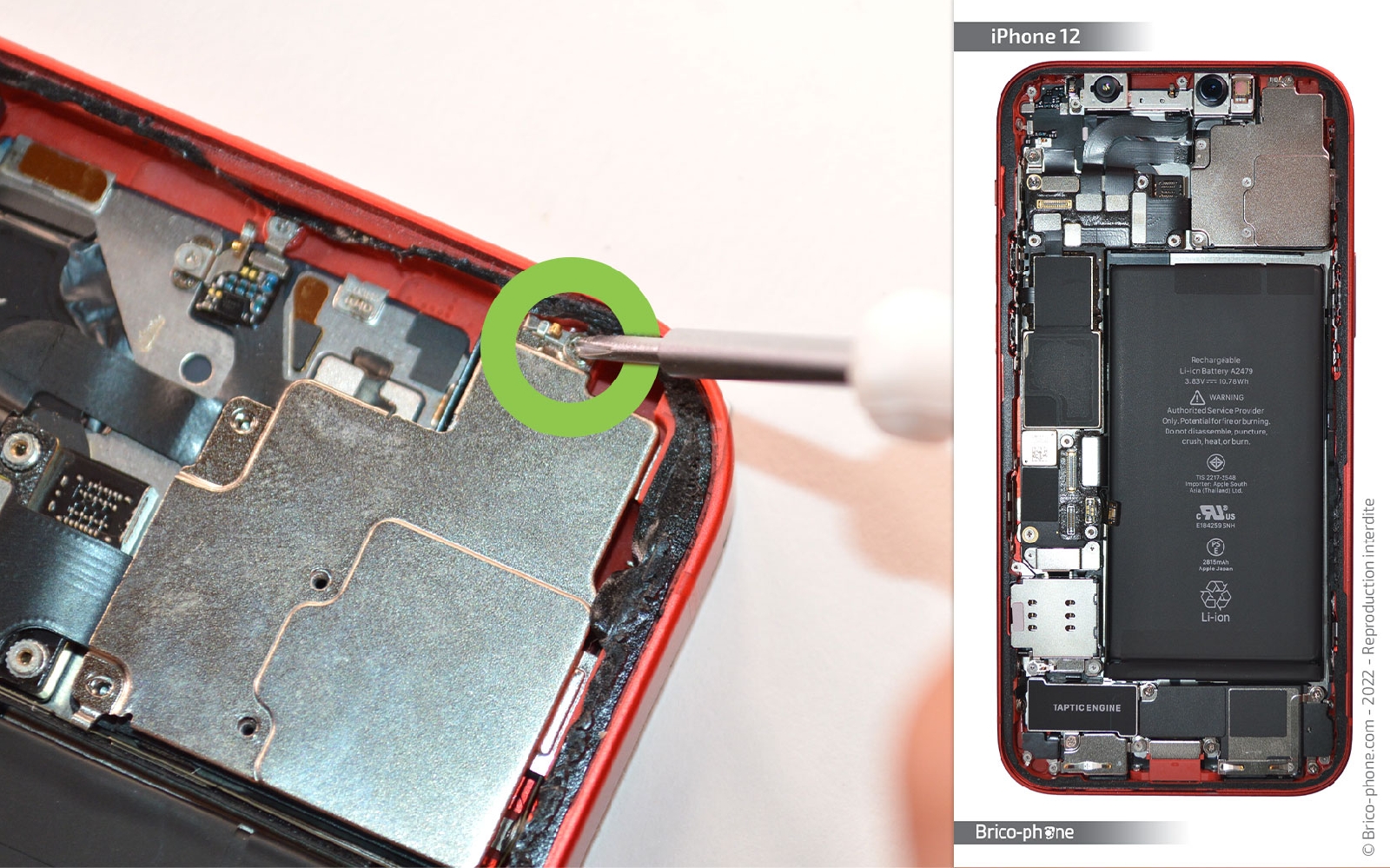 Comment remplacer la coque arrière sur iPhone 12 photo 2