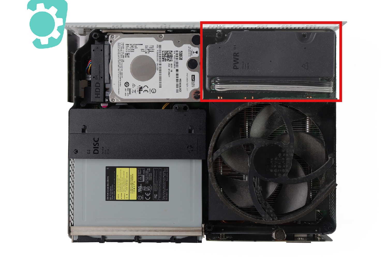 Bloc d'alimentation sur Xbox One S photo 1