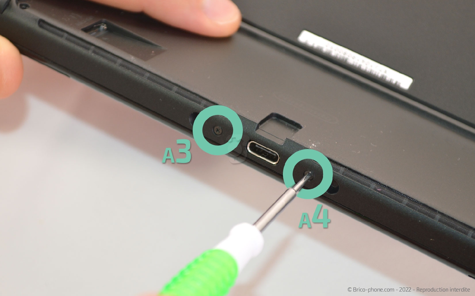 Comment changer l'écran complet  sur Switch Oled photo 1