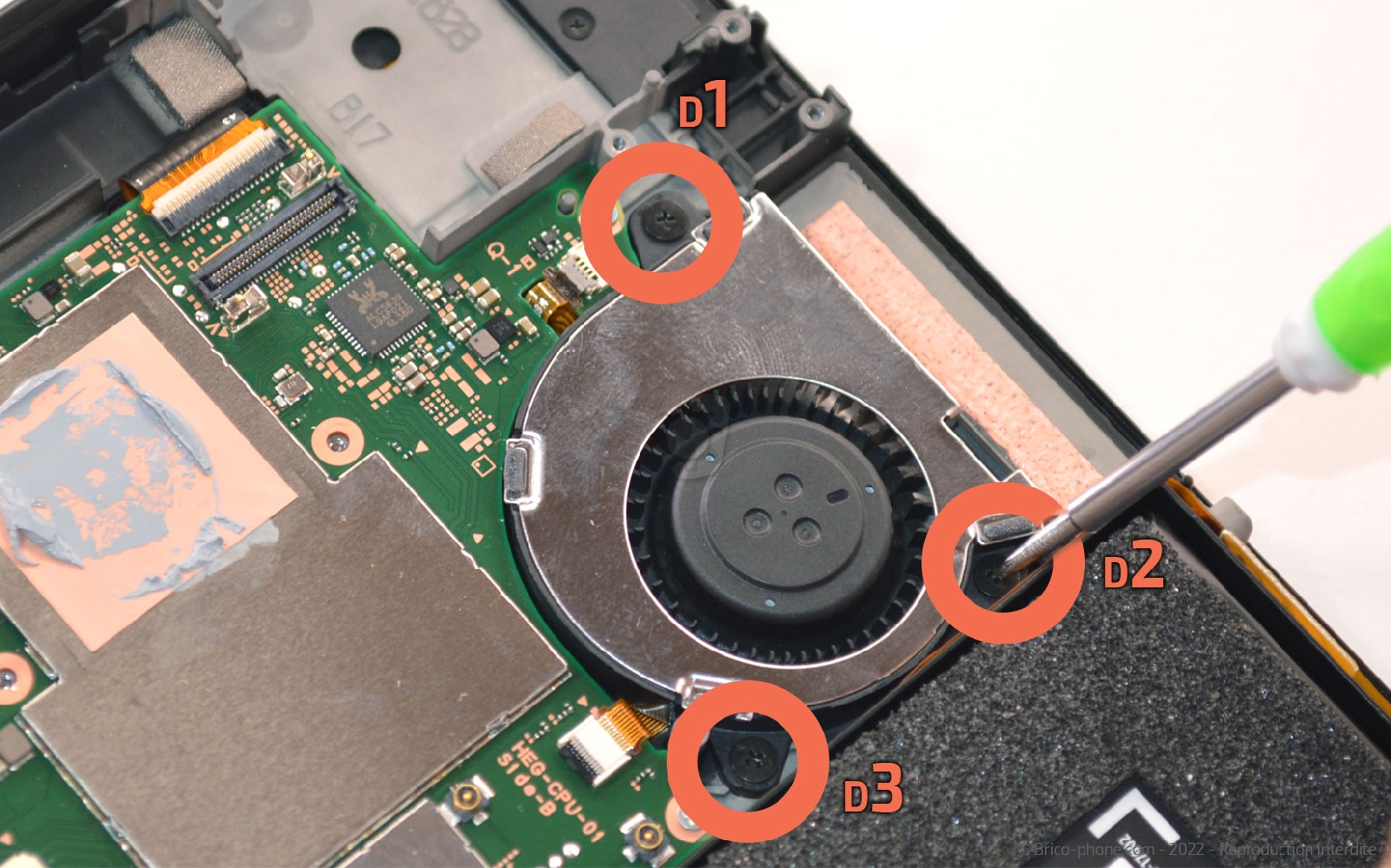 Comment changer le ventilateur sur Switch Oled photo 1