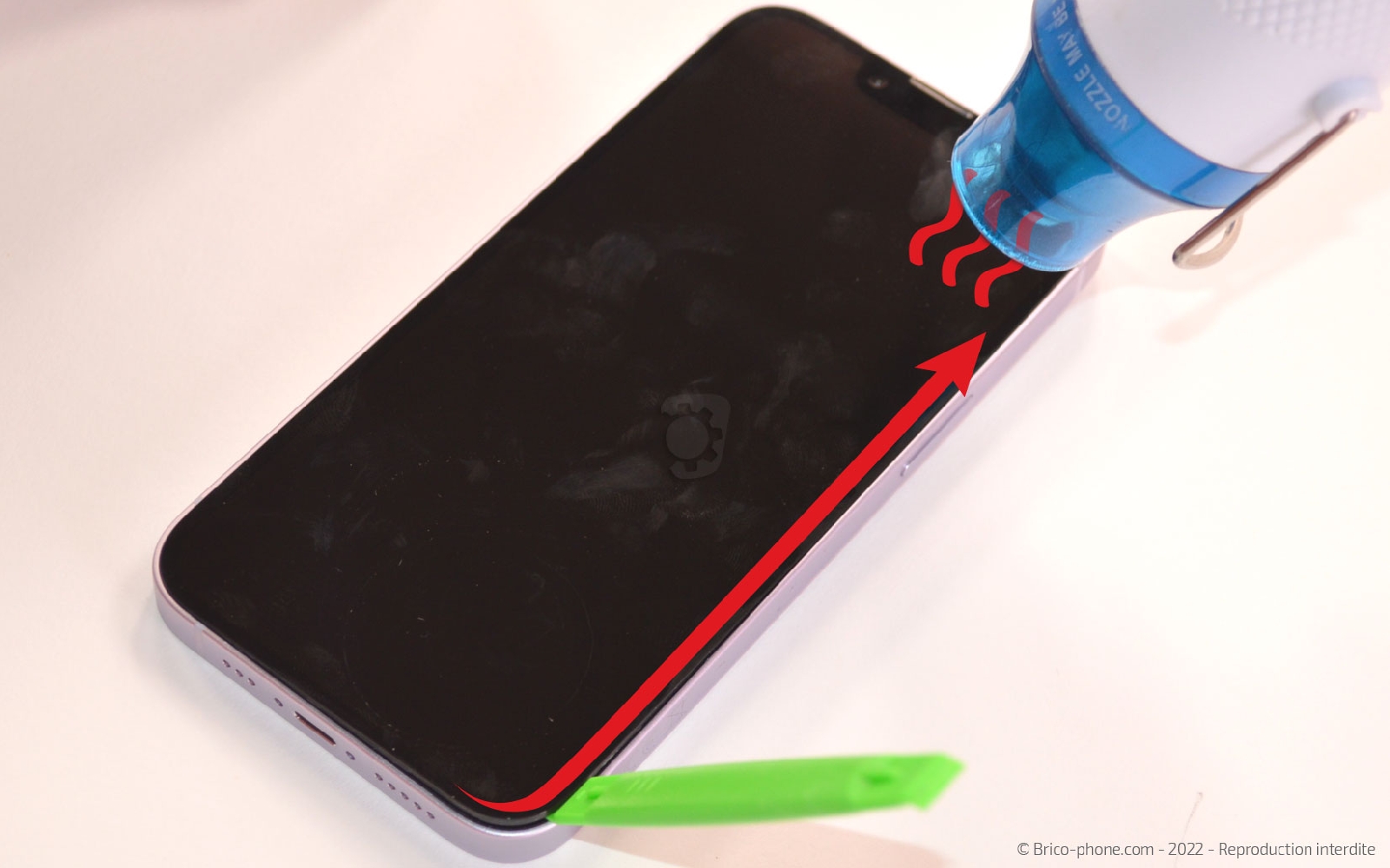 Comment changer l'écran  sur iPhone 14 photo 2