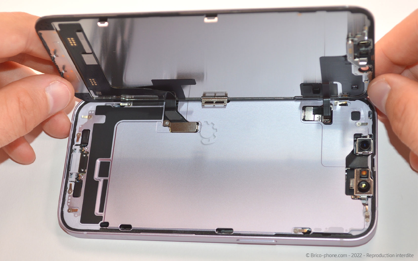 Comment changer l'écran  sur iPhone 14 photo 4