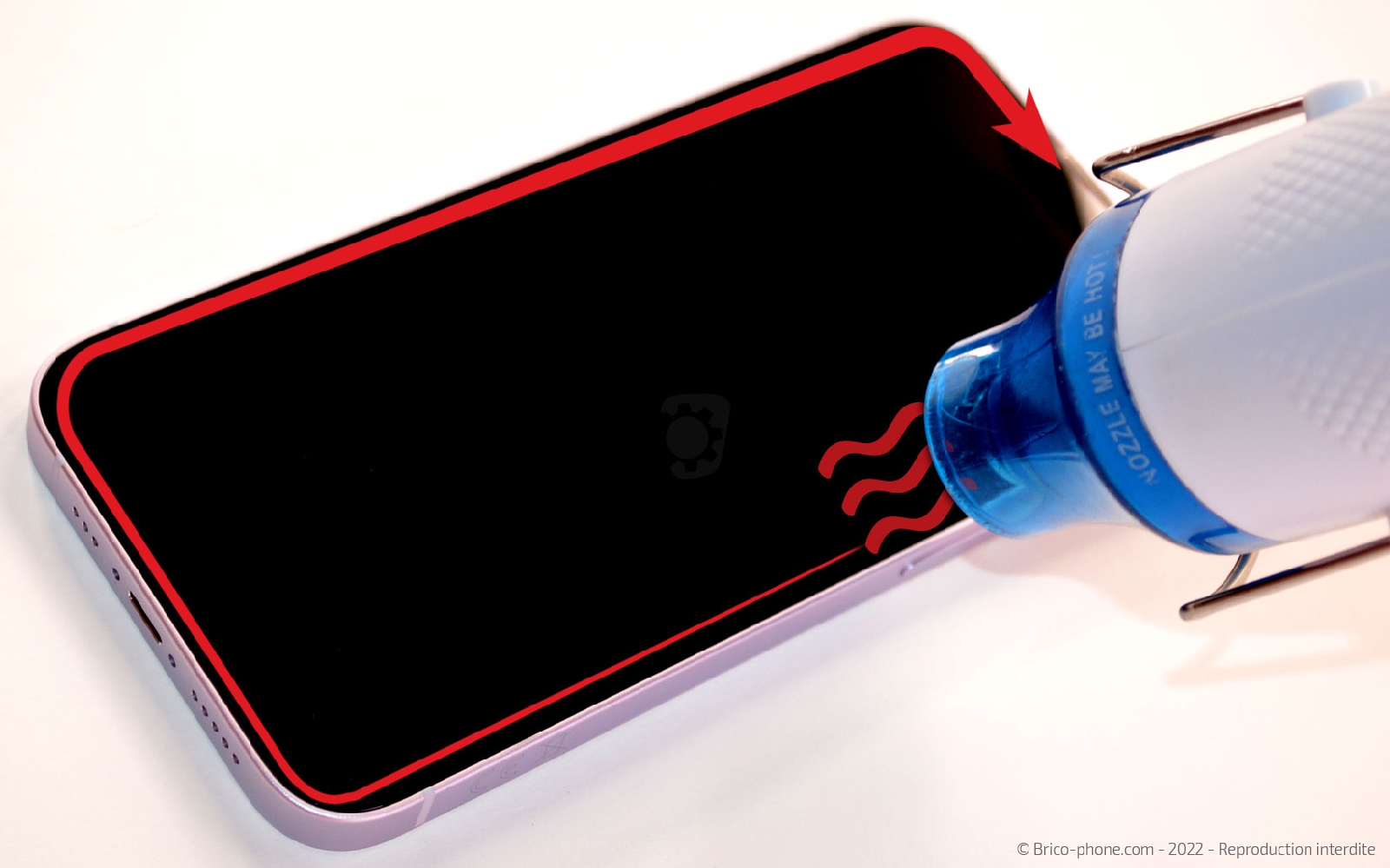 Comment changer l'écran  sur iPhone 14 photo 2