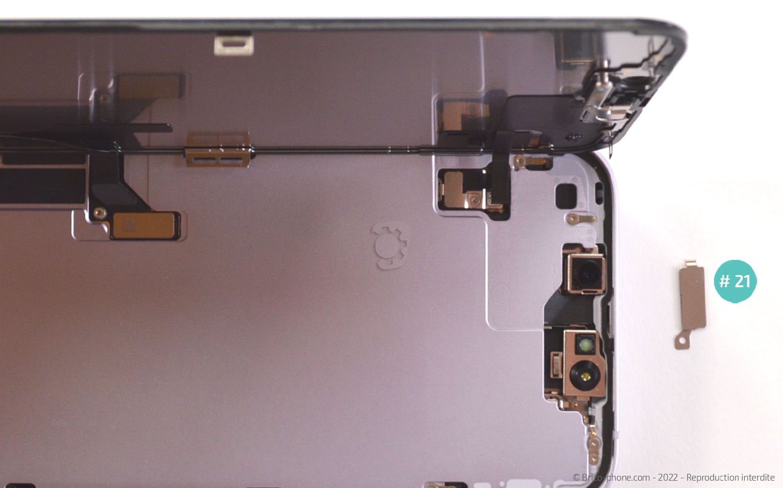 Comment changer l'écran  sur iPhone 14 photo 3