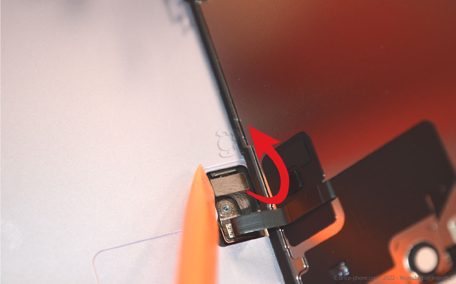 Comment changer l'écran  sur iPhone 14 photo 3