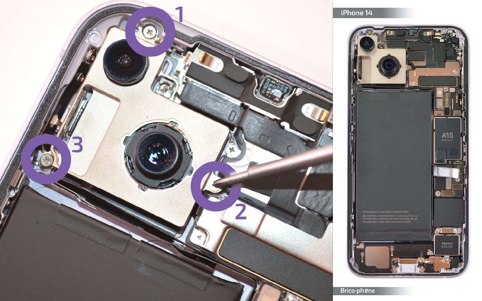 Comment changer les caméras arrière sur iPhone 14 photo 2