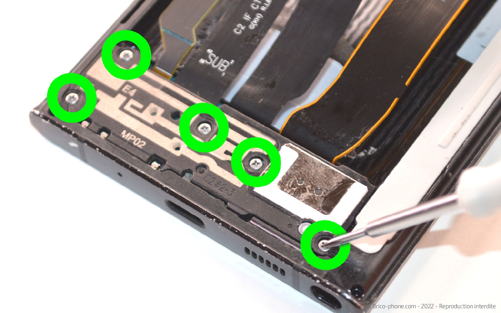 Comment remplacer l'écran complet sur Galaxy Note 20 Ultra 5G photo 1