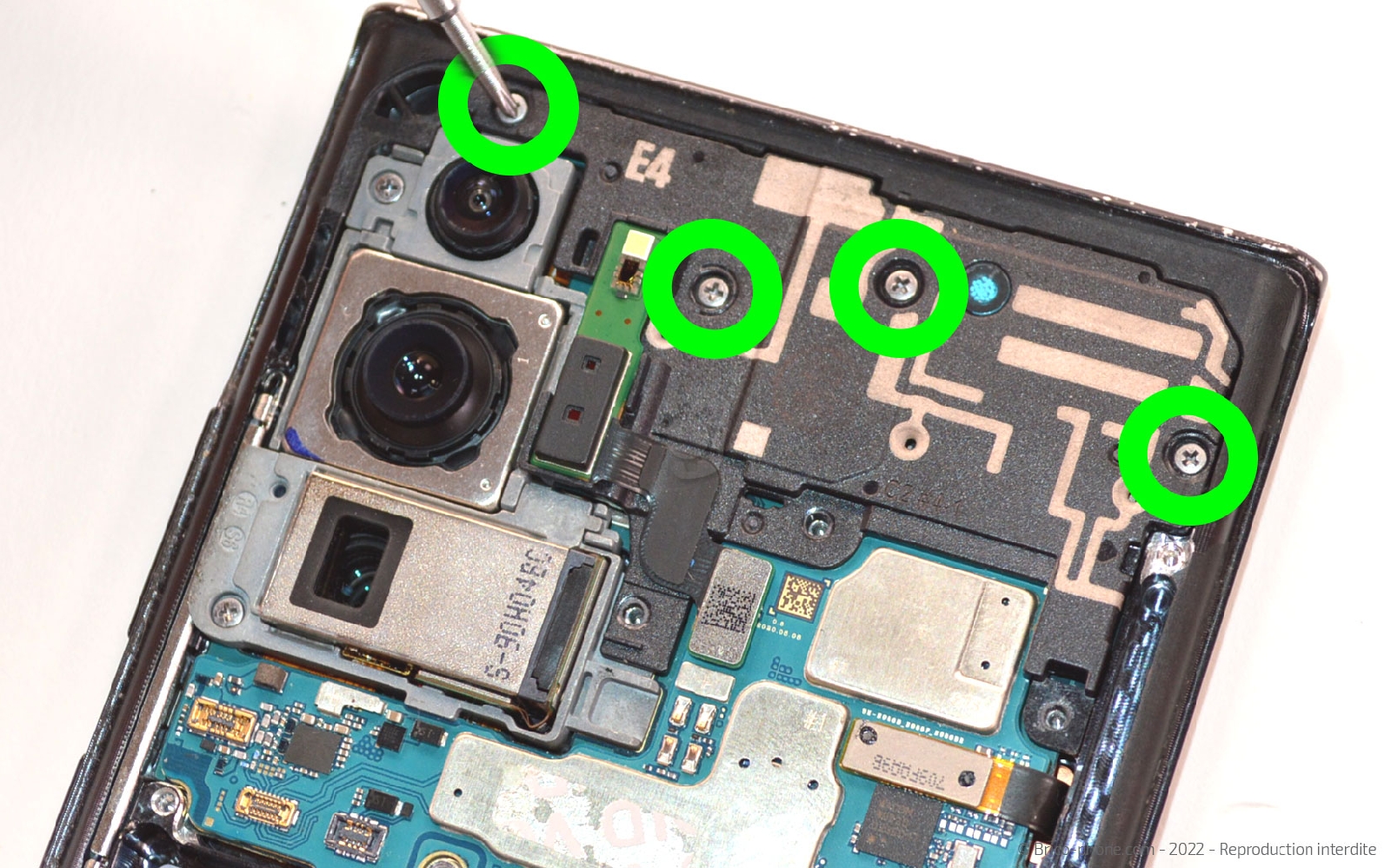 Comment remplacer l'écran complet sur Galaxy Note 20 Ultra 5G photo 1